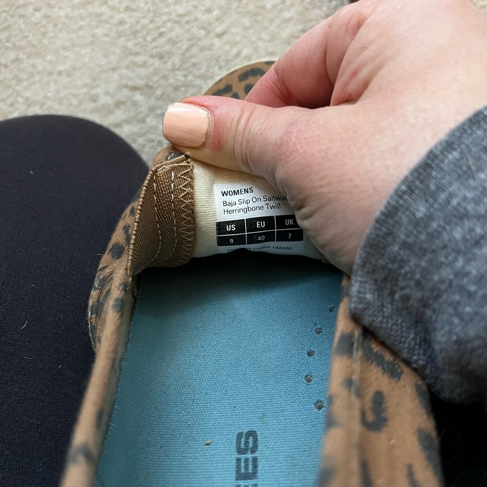 SeaVees Baja Slip On Saltwash Cheetah print 9